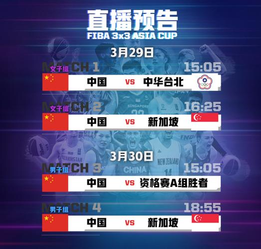中国男篮亚洲杯赛程