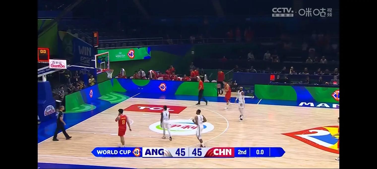 中国男篮vs安哥拉