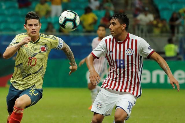 美洲杯哥伦比亚对巴拉圭视频
